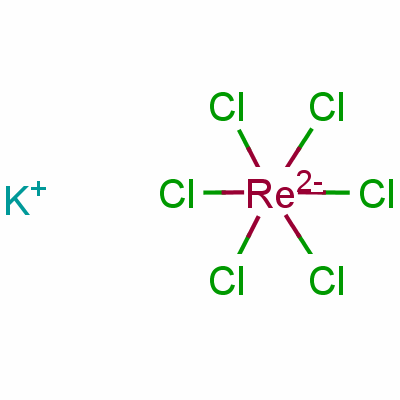 Potassium hexachlororhenate Structure,16940-97-9Structure