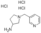 1-吡啶-3-甲基吡咯烷-3-胺三盐酸盐结构式_169452-31-7结构式