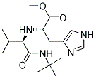 (r)-(9ci)-n-[1-[[(1,1-二甲基乙基)氨基]羰基]-2-甲基丙基]-L-组氨酸甲酯结构式_169453-39-8结构式