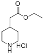 哌啶-4-基-乙酸乙酯盐酸盐结构式_169458-04-2结构式