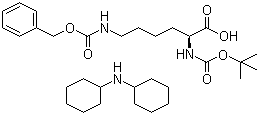 Nalpha-BOC-Nepsilon-CBZ-L-Lysine DCHA Structure,16948-04-2Structure