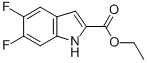 1H-Indole-2-carboxylic acid, 5,6-difluoro-, ethyl ester Structure,169674-34-4Structure