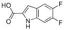 5,6-Difluoroindole-2-carboxylic acid Structure,169674-35-5Structure