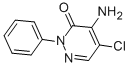 4-氨基-5-氯-2-苯基-2H-吡嗪-3-酮结构式_1698-61-9结构式