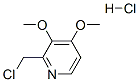 2-Chloromethyl-3,4-dimethoxypyridine Structure,169905-10-6Structure