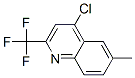 4-Chloro-2-(trifluoromethyl)-6-methylquinoline Structure,1701-26-4Structure