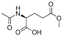 N-乙酰基-L-谷氨酸 1-甲酯结构式_17015-15-5结构式