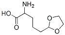 2-氨基-5-[1,3]二氧杂烷-2-戊酸结构式_170242-34-9结构式