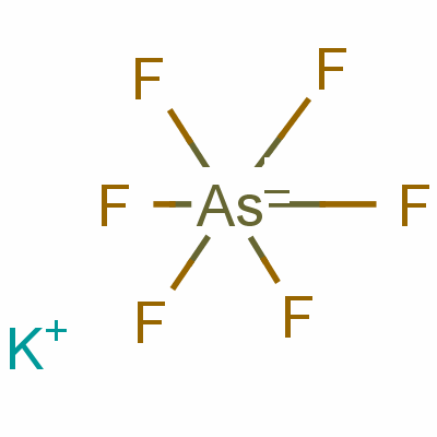 六氟砷酸钾结构式_17029-22-0结构式