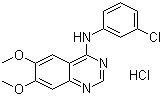 N-(3-chlorophenyl)-6,7-dimethoxy-4-quinazolinamine hydrochloride Structure,170449-18-0Structure