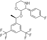 Morpholine,2-[1-[3,5-bis(trifluoromethyl)phenyl]ethoxy]-3-(4-fluorophenyl)-[2R-[2a(S*),3a]] Structure,170729-79-0Structure