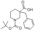 1-[(Tert-butyl)oxycarbonyl]-3-benzylpiperidine-3-carboxylic acid Structure,170838-83-2Structure