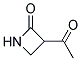 (9ci)-3-乙酰基-2-氮杂啶酮结构式_170946-14-2结构式