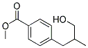 (9ci)-4-(3-羟基-2-甲基丙基)-苯甲酸甲酯结构式_170955-21-2结构式
