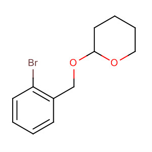 2-[(2-Bromophenyl)methoxy]tetrahydro-2h-pyran Structure,17100-66-2Structure