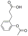 3-(2-乙酰氧基苯基)丙酸结构式_17123-74-9结构式