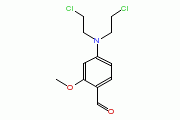 4-[双(2-氯乙基)氨基]-2-甲氧基-苯甲醛结构式_17126-76-0结构式