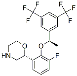 (2R,3S)-2-[(1R)-1-[3,5-双(三氟甲基)苯基)乙氧基]-3-(4-氟苯基)吗啉结构式_171338-27-5结构式