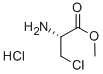 L-beta-氯丙氨酸甲酯盐酸盐结构式_17136-54-8结构式