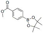 4-(4,4,5,5-四甲基-1,3,2-二噁硼烷-2-基)苯甲酸甲酯结构式_17136-80-0结构式