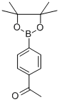 1-[4-(4,4,5,5-四甲基-1,3,2-二噁硼烷- 2-基)苯基]乙酮结构式_171364-81-1结构式