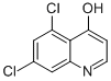 5,7-二氯-4-羟基喹啉结构式_171850-29-6结构式