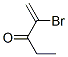  2-溴-1-戊烯-3-酮结构式_171877-74-0结构式