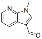 1-甲基-1H-吡咯并[2,3-b]吡啶-3-甲醛结构式_171919-36-1结构式
