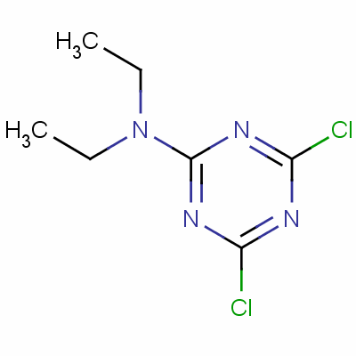 4,6-Dichloro-N,N-diethyl-1,3,5-triazin-2-amine Structure,1722-19-6Structure