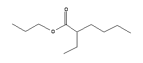 丙基(2S)-2-乙基己酸酯结构式_172354-89-1结构式