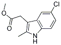Methyl (5-chloro-2-methyl-1h-indol-3-yl)acetate Structure,172595-66-3Structure