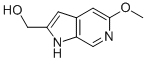 5-甲氧基-1H-吡咯并[2,3-c]吡啶-2-甲醇结构式_17288-43-6结构式