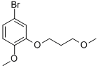 4-溴-1-甲氧基-2-(3-甲氧基-丙氧基)苯结构式_173336-76-0结构式
