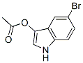 3-乙酰氧基-5-溴吲哚结构式_17357-14-1结构式
