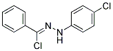 N-(4-chlorophenyl)benzenecarbohydrazonoyl chloride Structure,17359-82-9Structure