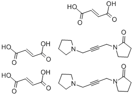 1-(4-[1-Pyrrolidinyl]-2-butynyl)-2-pyrrolidinone Structure,17360-35-9Structure