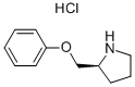2-(苯氧基甲基)-吡咯烷盐酸盐结构式_174213-52-6结构式
