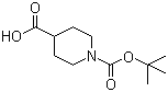 1-(叔丁氧基羰基)哌啶-4-羧酸结构式_174286-31-8结构式