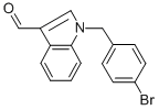 1-(4-溴苄基)-1H-吲哚-3-甲醛结构式_174367-70-5结构式
