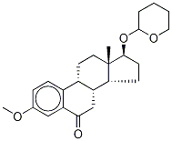 3-O-methyl 6-keto 17beta-estradiol 17-o-tetrahydropyran Structure,174497-42-8Structure