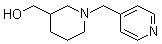 (1-吡啶-4-甲基-哌啶-3-基)-甲醇结构式_174560-96-4结构式