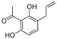 1-(3-烯丙基-2,6-二羟基苯基)-1-乙酮结构式_17488-71-0结构式