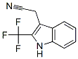 2-(Trifluoromethyl)-1H-indole-3-acetonitrile Structure,174907-40-5Structure