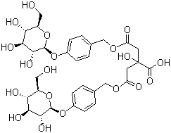 巴利森苷C结构式_174972-80-6结构式