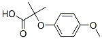 2-(4-Methoxyphenoxy)-2-methylpropanoic acid Structure,17509-54-5Structure