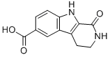 1-氧代-2,3,4,9-四氢-1H-b-咔啉-6-羧酸结构式_1751-78-6结构式
