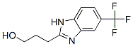 2-(3-Hydroxy-1-propyl)-5-(trifluoromethyl)benzimidazole Structure,175135-15-6Structure