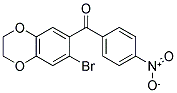 (7-Bromo-2,3-dihydro-1,4-benzodioxin-6-yl)(4-nitrophenyl)methanone Structure,175136-46-6Structure