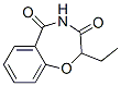 2-乙基-2,3,4,5-四氢-1,4-苯并噁唑烷-3,5-二酮结构式_175136-47-7结构式