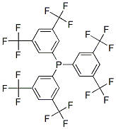 Tris[3,5-bis(trifluoromethyl)phenyl]phosphine Structure,175136-62-6Structure